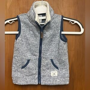 Carter's Blue and Gray Kids Vest. 24 Months